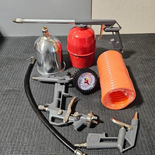 MX Power Compressorset 5dlg Nieuw á€16.50, Auto diversen, Autogereedschap, Nieuw, Ophalen of Verzenden
