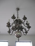 Antieke Verzilverde Kroonluchter, Ophalen, Gebruikt, Metaal