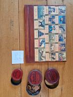 Oude Leesplank aap noot mies met 3 Blikjes, Ophalen of Verzenden