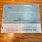 Citroën GS 1975 instructieboek auto expertise, Ophalen of Verzenden