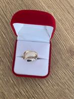 Prachtige 14 karaat dri kleuren gouden ring, -, -, Nieuw, Ophalen of Verzenden