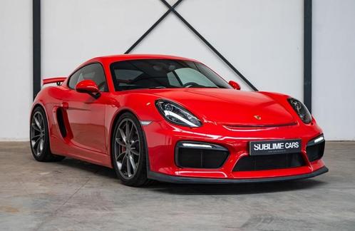 Porsche Cayman GT4 | 3.8 Handgeschakeld | Indian Red | Carbo, Auto's, Porsche, Bedrijf, Te koop, Cayman, ABS, Airbags, Airconditioning