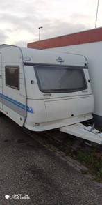 Hobby 495 bj 99 met aanbouw, Caravans en Kamperen, Rondzit, Hobby, Airco, Particulier