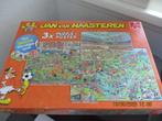 Jan van Haasteren puzzels, 3 in 1 doos,500/750/1000+spel, Kinderen en Baby's, Speelgoed | Kinderpuzzels, 6 jaar of ouder, Gebruikt