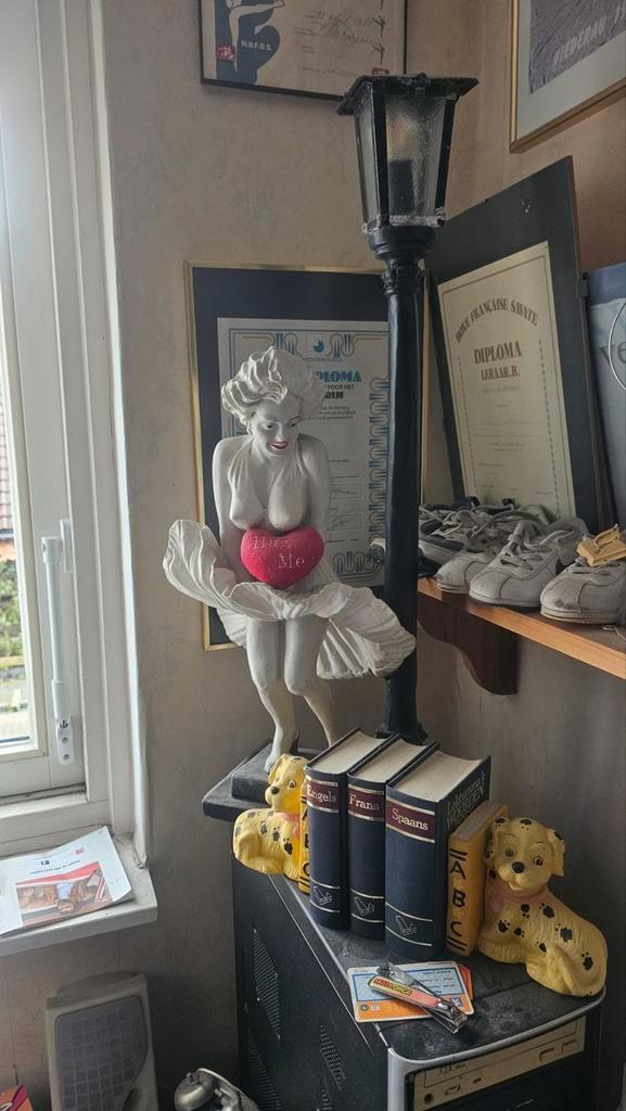 Vintage Marilyn Monroe Lamp, Antiek en Kunst, Antiek | Lampen, Ophalen of Verzenden