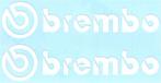 Brembo sticker set #19, Ophalen of Verzenden