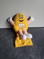 Vintage Handpop gele M&M, Ophalen of Verzenden, Gebruikt, Overige typen