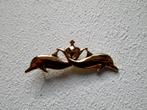 Brevetembleem Koninklijke Marine Onderzeedienst 'Flipper', Verzenden, Marine, Nederland, Embleem of Badge