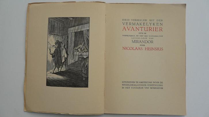 Nicolaas Heinsius : Den Vermakelyken Avanturier, Boeken, Historische romans, Gelezen, Ophalen of Verzenden