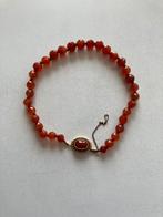 Antieke ketting van carneool. Is afkomstig uit erfenis., Sieraden, Tassen en Uiterlijk, Antieke sieraden, Ophalen, Goud, Ketting