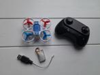 Huntex Mini-Drone Blauw met Verlichting - KAPOT DEFECT, Ophalen of Verzenden, Gebruikt, Elektro