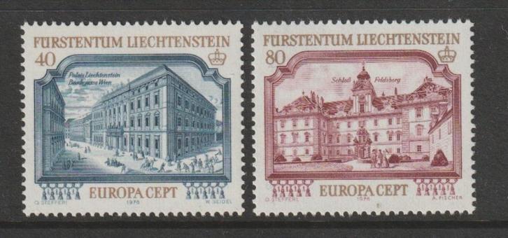 TSS Kavel 220169 Liechtenstein Europa CEPT 1978 pf, Postzegels en Munten, Postzegels | Europa | Overig, Postfris, Overige landen