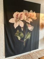 Groot wanddoek stof met bloemen, Huis en Inrichting, Ophalen of Verzenden, Zo goed als nieuw