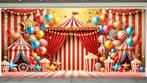 Oersterk decordoek circus ca 4 mtr breed lees advertentie, Ophalen of Verzenden