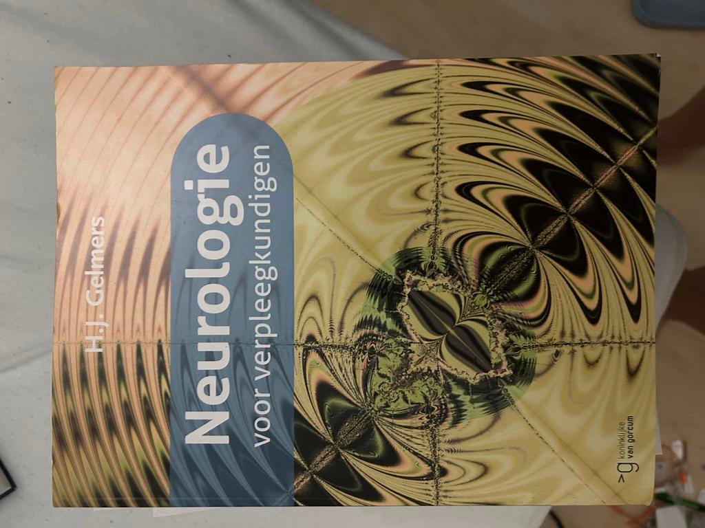 Neurologie voor verpleegkundigen - H.J. Gelmers (12e druk), Boeken, Ophalen of Verzenden, Beta, Zo goed als nieuw, HBO