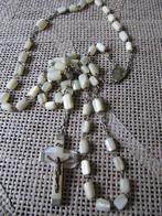 zeer mooie / ROZEN KRANS met echte KRAALTJES, Ophalen of Verzenden, Zo goed als nieuw, Beeld(je)