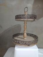 Brocante etagiere, Huis en Inrichting, Ophalen of Verzenden, Gebruikt