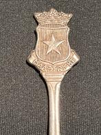 Oud verzilverd lepeltje Maastricht, Antiek en Kunst, Antiek | Bestek, Ophalen of Verzenden