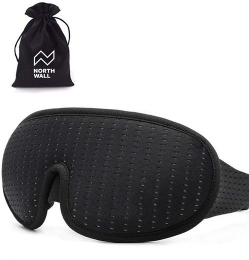Luxe Slaapmasker voor Mannen en Vrouwen - 100% Verduisterend, Huis en Inrichting, Slaapkamer | Slaapbanken, Nieuw, 200 cm, Eenpersoons