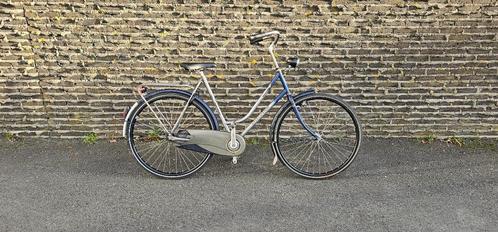 Een Gazelle damesfiets met terugtraprem in de kleur blauw., Fietsen en Brommers, Fietsen | Dames | Damesfietsen, Gebruikt, Gazelle