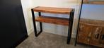 VidaXL sidetable massief mangohout, Huis en Inrichting, Tafels | Sidetables, Ophalen, 100 tot 150 cm, Zo goed als nieuw, Overige houtsoorten