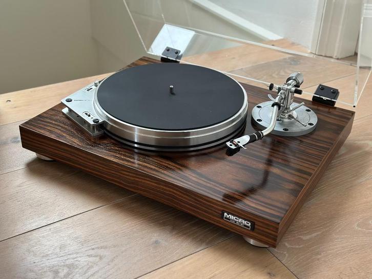 Micro Seiki BL-91 met MA-505 arm, Audio, Tv en Foto, Platenspelers, Gebruikt, Platenspeler, Overige merken, Pitch-regelaar, Ophalen