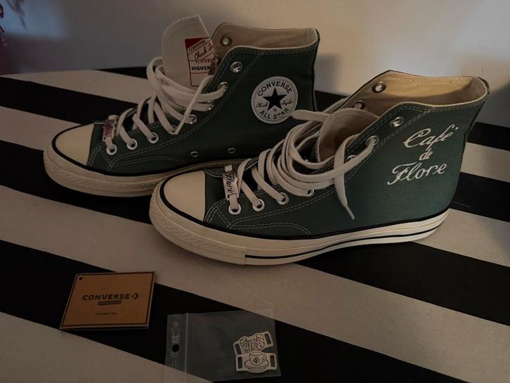 Converse Chuck 70 Highsnobiety Cafe de Flore Limited, Kleding | Heren, Schoenen, Zo goed als nieuw, Sneakers of Gympen, Ophalen of Verzenden
