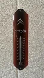 Citroën metalen thermometer, Binnenthermometer, Ophalen of Verzenden, Zo goed als nieuw
