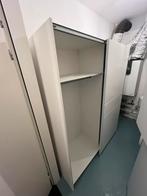 Witte kledingkast met schuifdeuren, Ophalen, Gebruikt, 200 cm of meer, 150 tot 200 cm