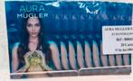 10 x parfum proefjes Aura Thierry Mugler Eau de toilette, Sieraden, Tassen en Uiterlijk, Uiterlijk | Parfum, Verzenden, Nieuw