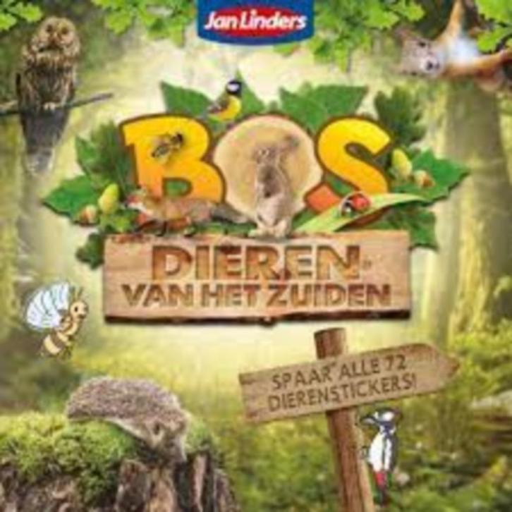 bos dieren van jan linders, Verzamelen, Supermarktacties, Overige supermarkten, Ophalen of Verzenden