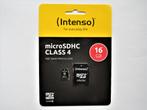 Intenso micro SD kaart 16GB nieuw, SD, Postadres, Nieuw, Ophalen of Verzenden