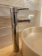 Wastafelkraan hoog chroom mengkraan, Ophalen of Verzenden, Gebruikt, Chroom, Kraan