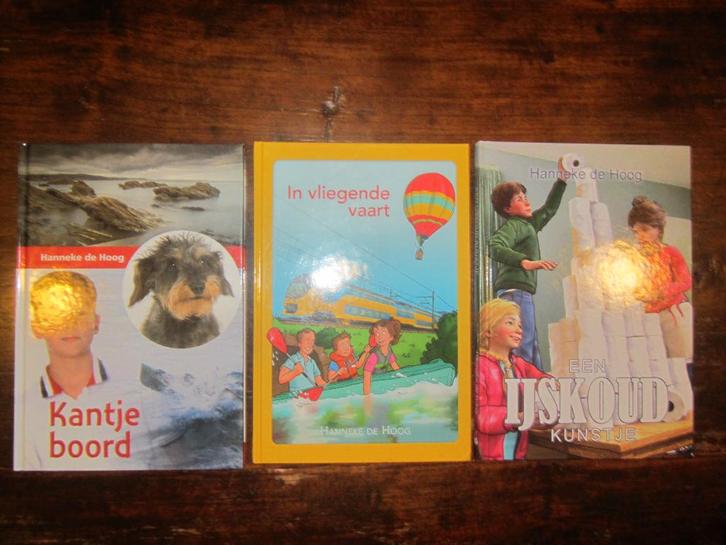 Hanneke de Hoog Kantje boord/ijskoud kunstje/vliegende vaart, Boeken, Kinderboeken | Jeugd | onder 10 jaar, Zo goed als nieuw