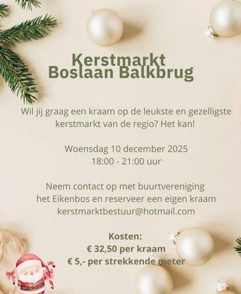 Stand / kraam op de kerstmarkt in balkbrug overijssel, Diversen, Rommelmarktspullen, Ophalen of Verzenden
