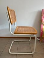 3x vintage buisframe sledestoel Thonet CESCA B33 M.Breuer, Huis en Inrichting, Stoelen, Gebruikt, Drie, Wit, Riet of Rotan