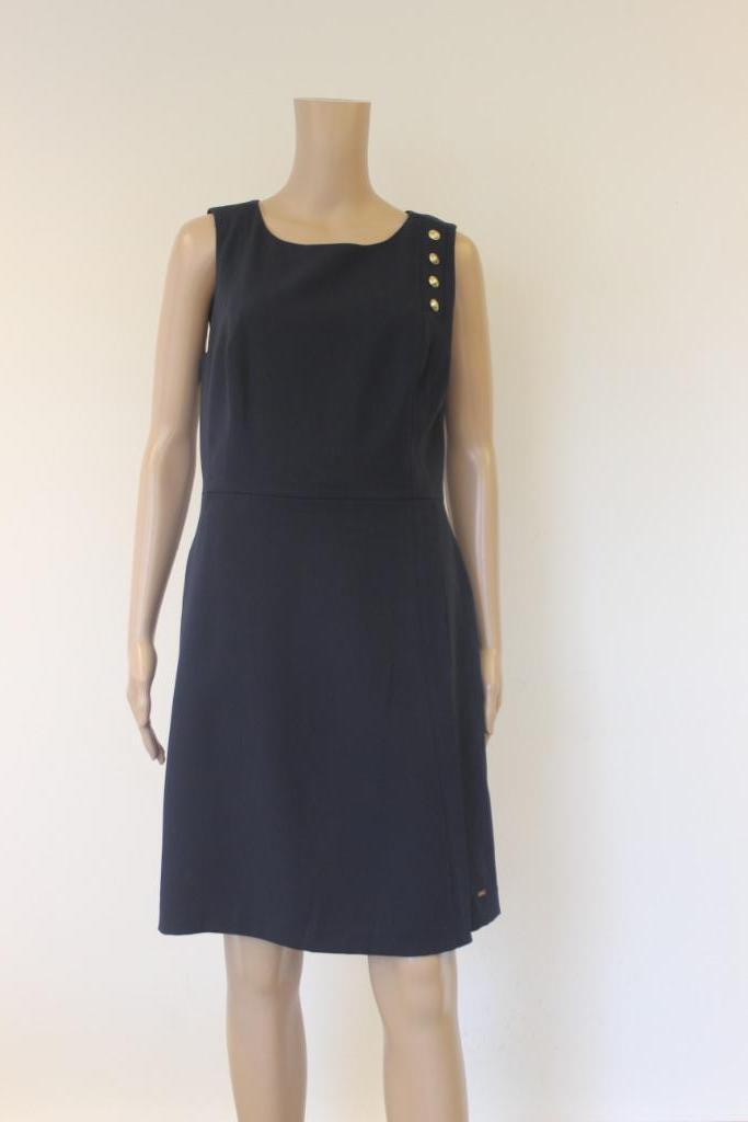Tommy Hilfiger donkerblauwe jurk maat 10 (maat M), Kleding | Dames, Jurken, Zo goed als nieuw, Maat 38/40 (M), Blauw, Boven de knie