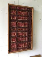 Vintage kunst textielkunst jaren 60 abstract, Ophalen