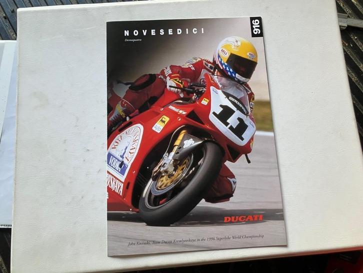 Nieuwe originele folder Ducati 916, Motoren, Handleidingen en Instructieboekjes, Ducati, Ophalen of Verzenden