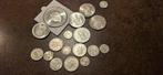 Lot zilveren munten, tientje, Wilhelmina guldens etc., Postzegels en Munten, Munten | Nederland, Ophalen of Verzenden, Koningin Wilhelmina