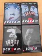 Dvd serie: Wes Cravens Scream. Deel 1,2,3,4., Vanaf 16 jaar, Verzenden, Zo goed als nieuw