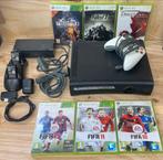 Xbox 360 met games, Ophalen of Verzenden, Met 1 controller, 120 GB, Gebruikt