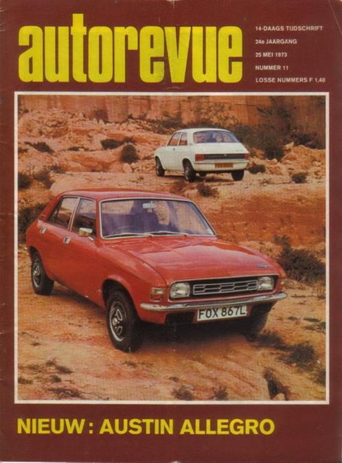 Autorevue 11 1973 : Citroen Ami Super - Austin Allegro, Boeken, Auto's | Folders en Tijdschriften, Gelezen, Algemeen, Ophalen of Verzenden