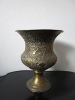 mooie antieke koperen pot 23 cm binnen maat 11 cm, Ophalen of Verzenden, Koper