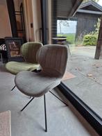 2 Zuiver Eetkamerstoelen grijs- Gebruikt, Ophalen