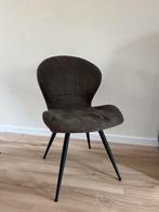 4 stijlvolle eetkamerstoelen – taupe – nette staat, Huis en Inrichting, Stoelen, Ophalen, Zo goed als nieuw, Grijs, Vier