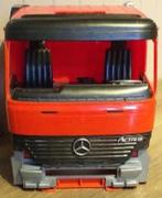 Bruder Mercedes Actros 4143 cabine rood excl. bumper, Ophalen of Verzenden, Gebruikt