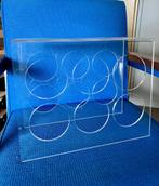 Plexiglas wijnrek 6 flessen, Kunststof, 5 tot 15 flessen, Ophalen of Verzenden, Zo goed als nieuw