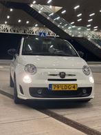 Fiat 500 1.2 AUT 51KW 2010 Wit, Auto's, Stof, 1242 cc, 4 cilinders, Wit