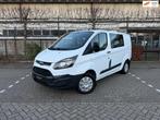 Ford Transit Custom 2.2 TDCI DUBBEL CABINE APK NAP 6 PERSOON, Auto's, Voorwielaandrijving, 125 pk, Gebruikt, 1829 kg